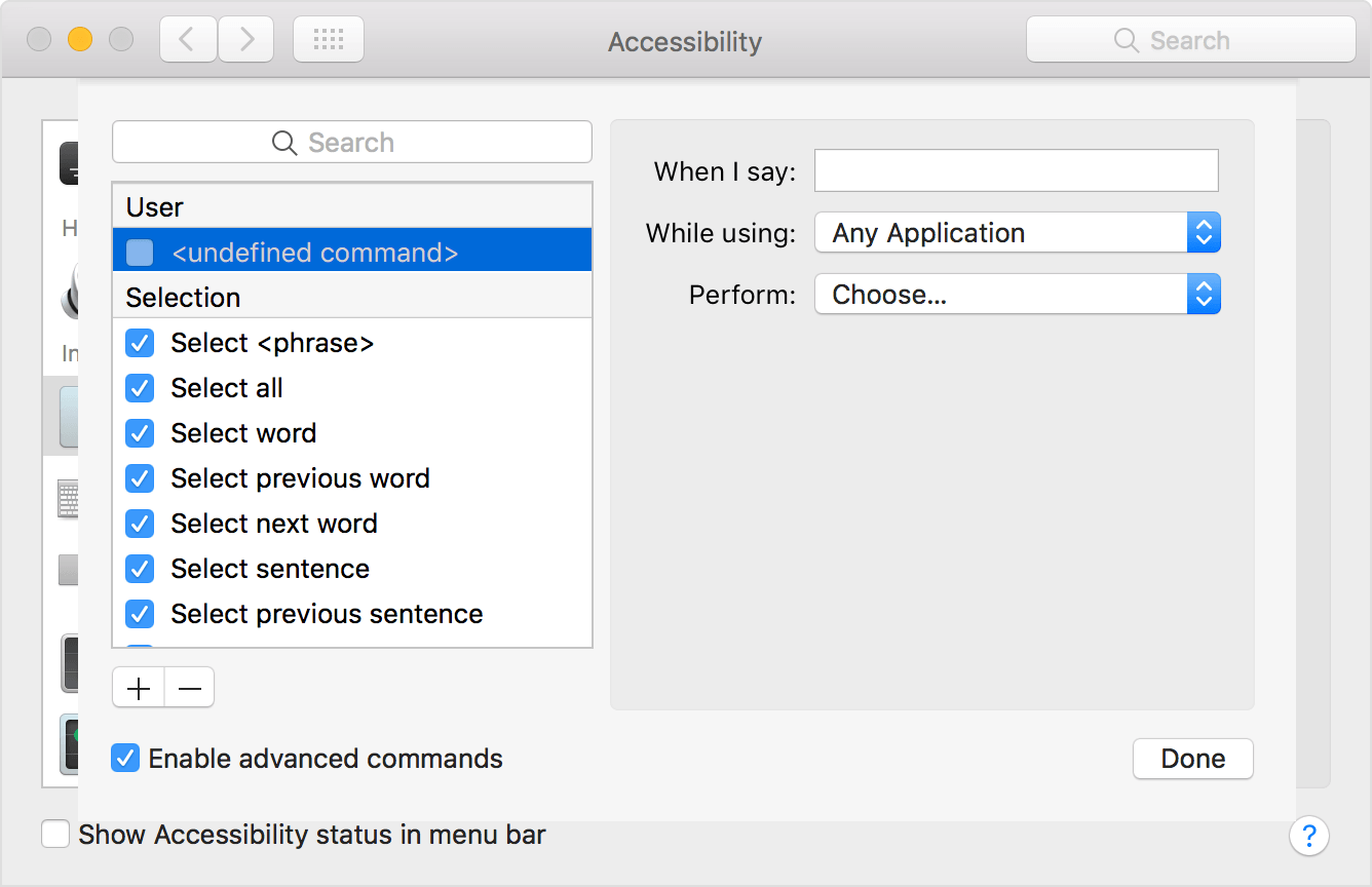Mac keyboard shortcuts system preferences